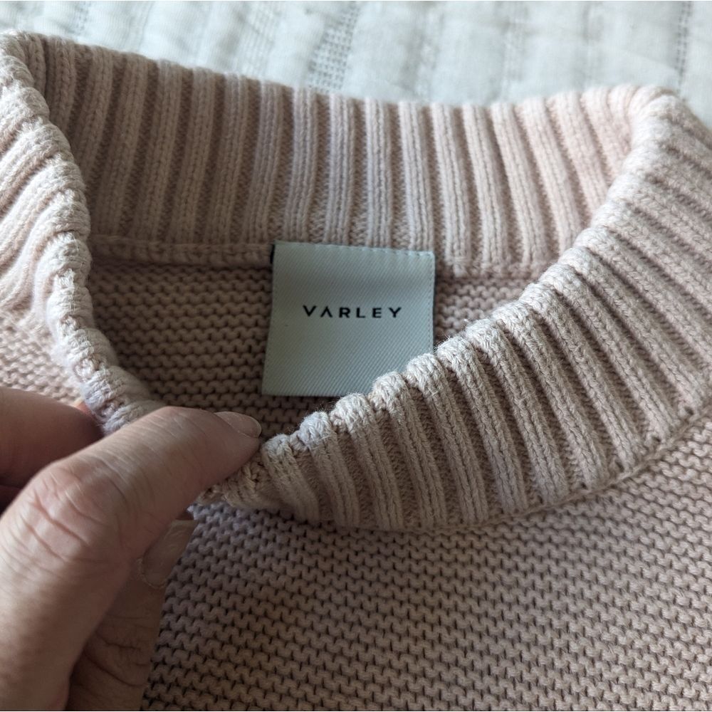 Varley Light Pink Menlo Sweater - Picture 5 of 9